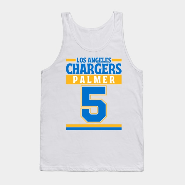 Los Angeles Chargers Palmer 5 Edition 3 Tank Top by Astronaut.co